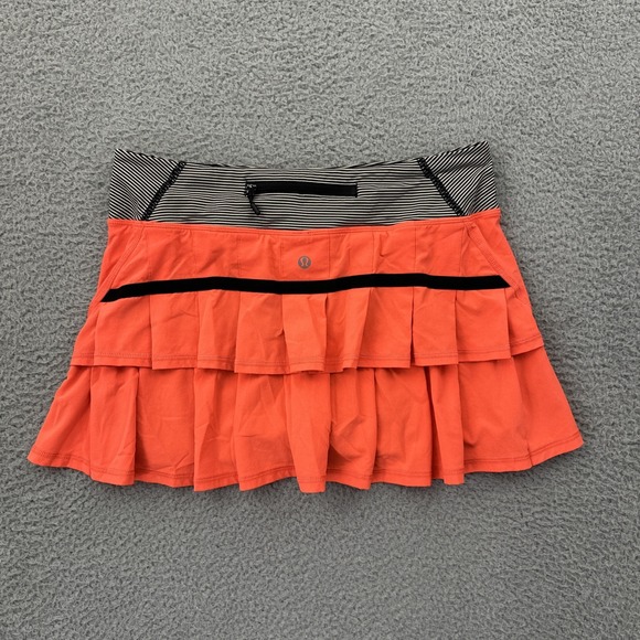 lululemon athletica Pants - Lululemon Run Pace Setter Skirt Skort Light Flare Athletic Tennis Women's 6